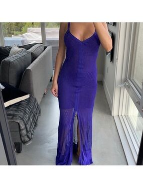 Bebe Maxi dress - purple XS